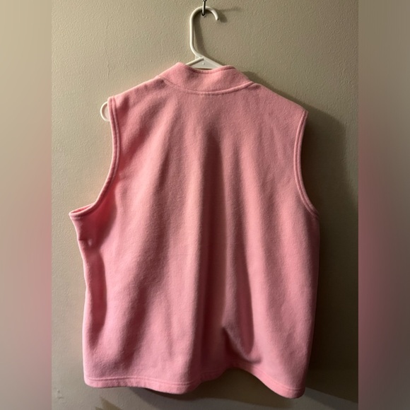 Ladies Fleece Vest - Picture 3 of 3